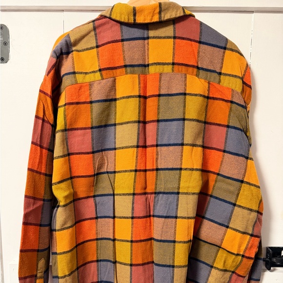 Madewell Multicolor Plaid Button Down Shirt - Picture 2 of 3